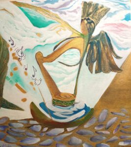 This artist moves freely between painting, installation, and photography