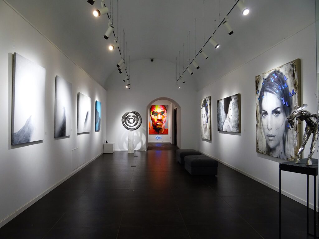 art galleries